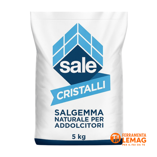Sale per Addolcitore Depurel in Cristalli – Sacco da 5 Kg per Trattamento Acque - Lemag srl