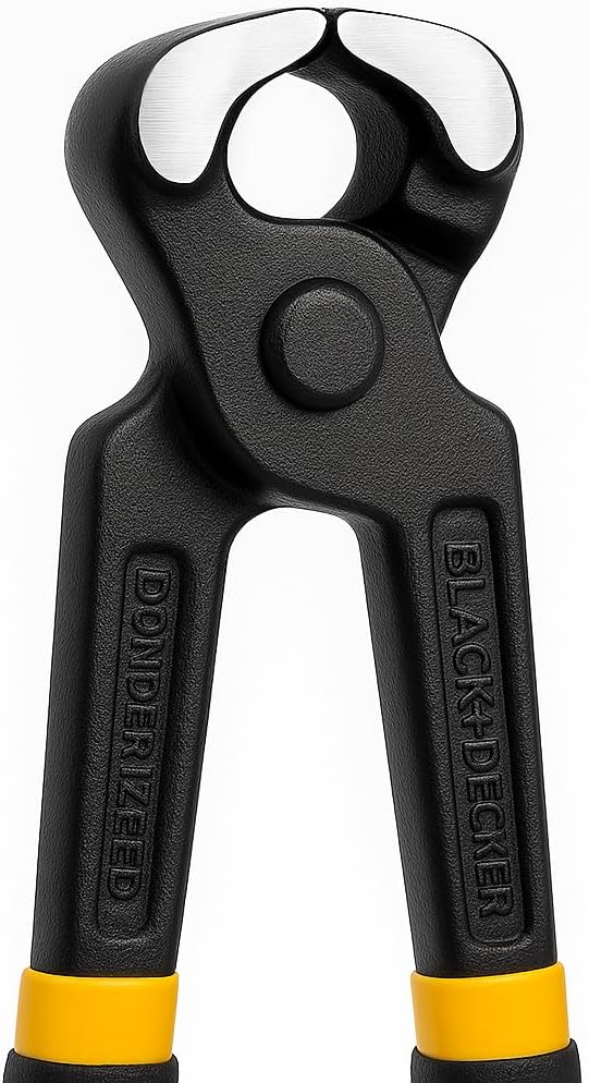 Tenaglia Ferraioli e Cementisti 200 mm – Pinza Nera in Acciaio Bonderizzato - Lemag srl