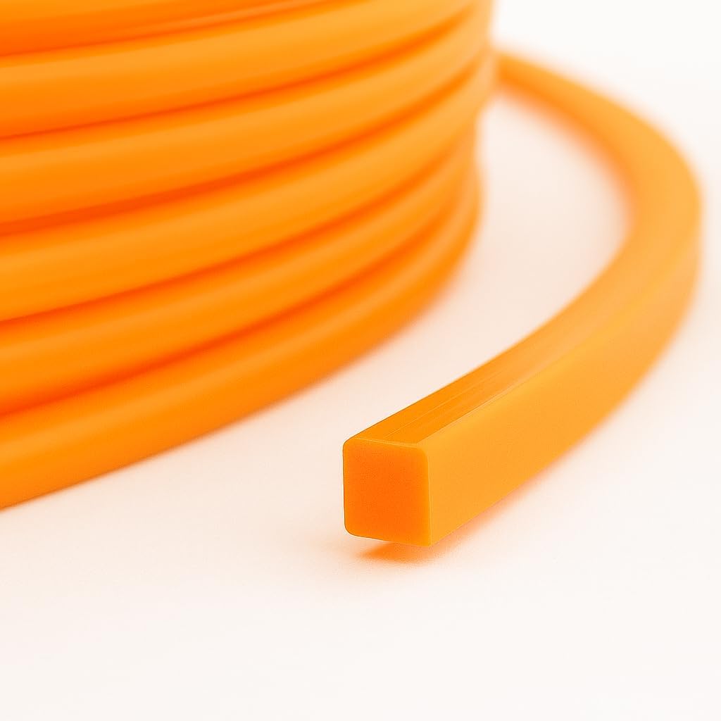 Filo Quadrato Nylon 3mm x 50m per Decespugliatore – Uso Intensivo Erba Dura - Lemag srl