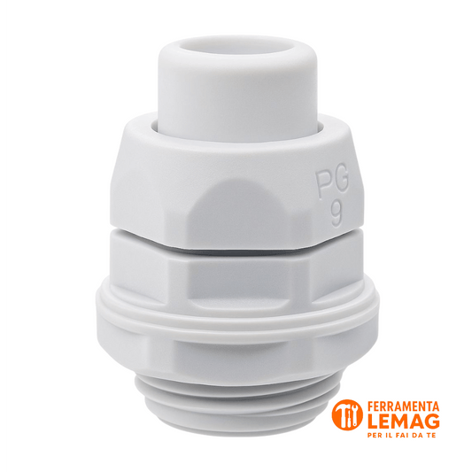 Raccordo scatola - guaina IP65 Ø20 mm, tenuta stagna, 5 pezzi per impianti sicuri - Lemag srl