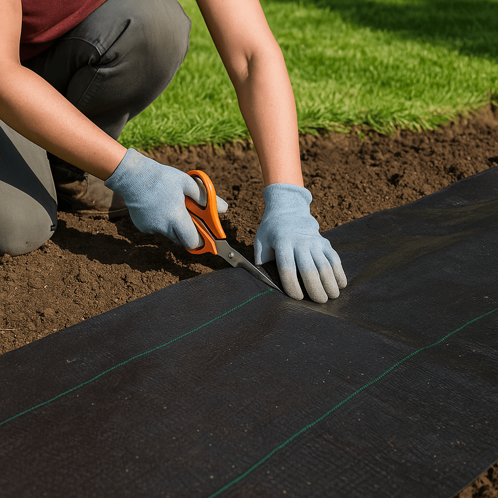 Lemag srl Telo Pacciamatura Biodegradabile 1 x 10 m – Tessuto Non Tessuto Anti Erbacce Resistente per Orto e Giardino – Nero - Lemag srl