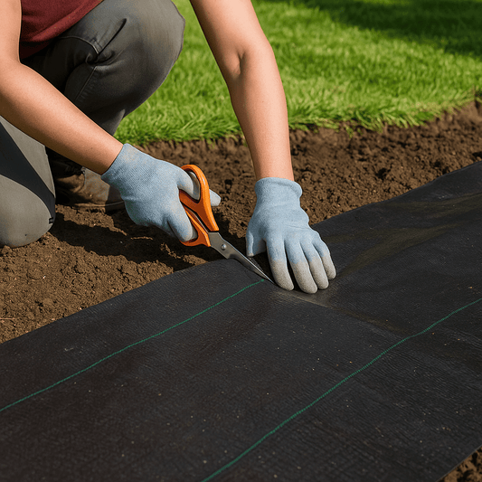 Lemag srl Telo Pacciamatura Biodegradabile 1 x 10 m – Tessuto Non Tessuto Anti Erbacce Resistente per Orto e Giardino – Nero - Lemag srl