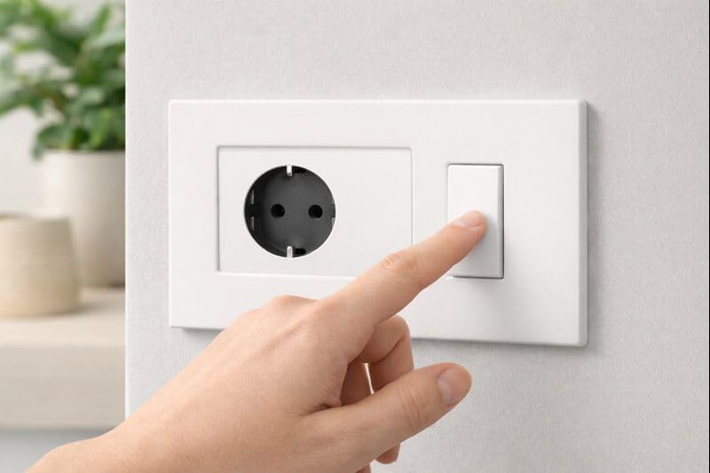 Placca Combinata “VENUS” Foro Schuko Quadro + 1 Posto – Compatibile BTicino Magic – Placca Coprifrutto per Presa Schuko e Modulo - Lemag srl