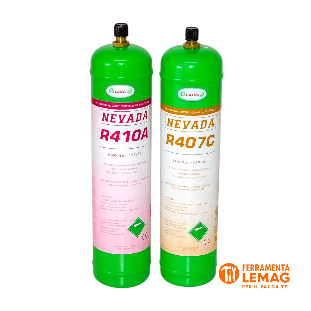 Gas Ricarica Condizionatori R410 Attacco 1/4" - Lemag srl - Lemag srl