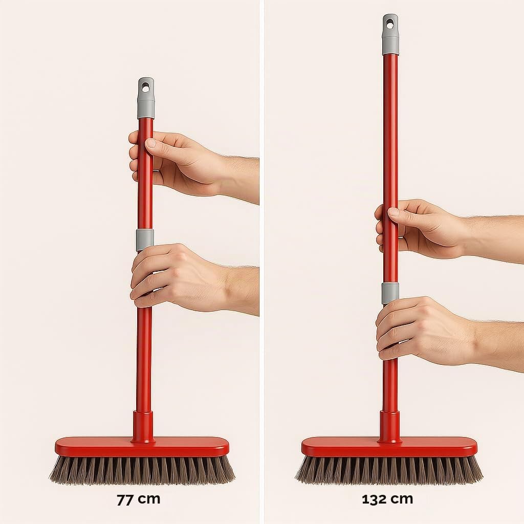Kit Pulizia Secchio 7 L con Manico Telescopico e Scopettone – Italia - Lemag srl