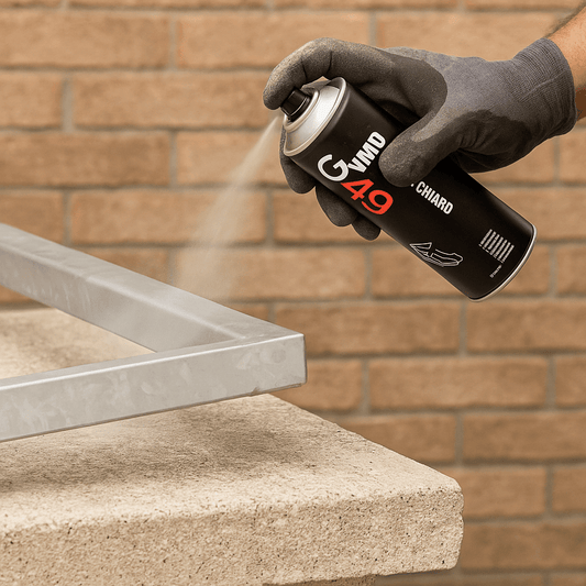 VMD 49 – Zinco Chiaro Spray 400 ml, Grigio Chiaro Semi Lucido – Lemag srl - Lemag srl