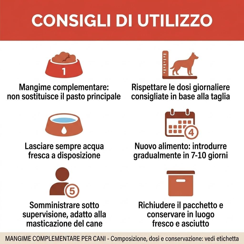 Snack per Cane Premium – Biscottini da Addestramento 5 x 85 g - Lemag srl