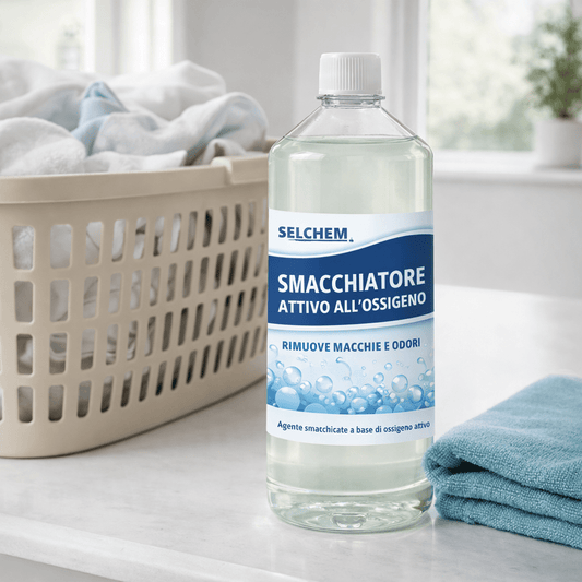 Smacchiatore all’Ossigeno Attivo 1 - 5 Litri Bucato e Superfici - Lemag srl