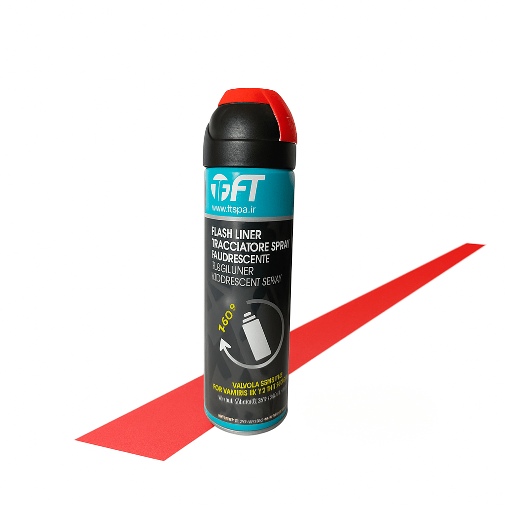 Spray Tracciatore Fluorescente Rosso 500 ml – Cantiere Segnalazione – Lemag SRL - Lemag srl