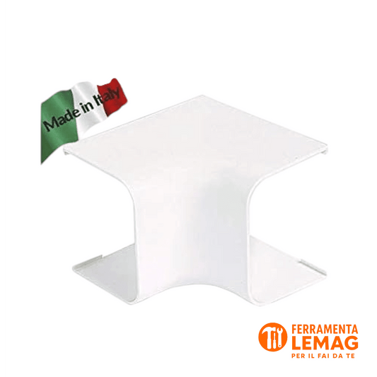 Angolo interno canalina Euro Plus 65x50 mm – Coprifilo professionale - Lemag srl