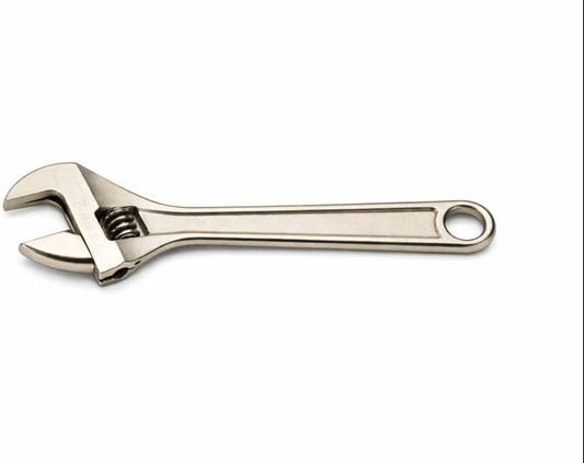 Chiave a Rullino Nichelata 150 mm – Apertura 6 mm Regolabile - Lemag srl