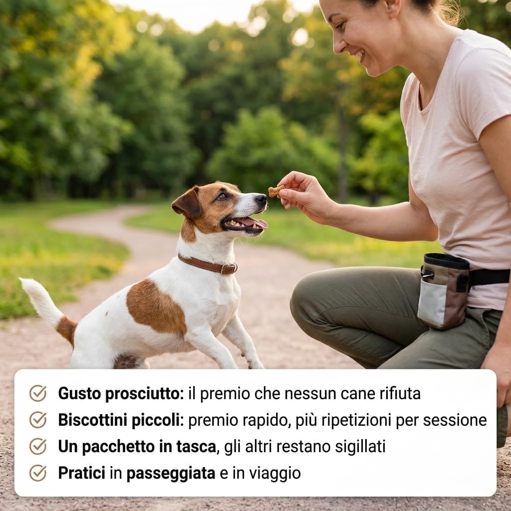 Snack per Cane Premium – Biscottini da Addestramento 5 x 85 g - Lemag srl
