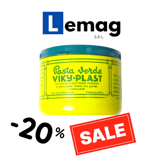 PASTA VERDE VIKY PLAST 450g - PULITURA METALLI - OFFERTA SPECIALE - Lemag srl - Lemag srl