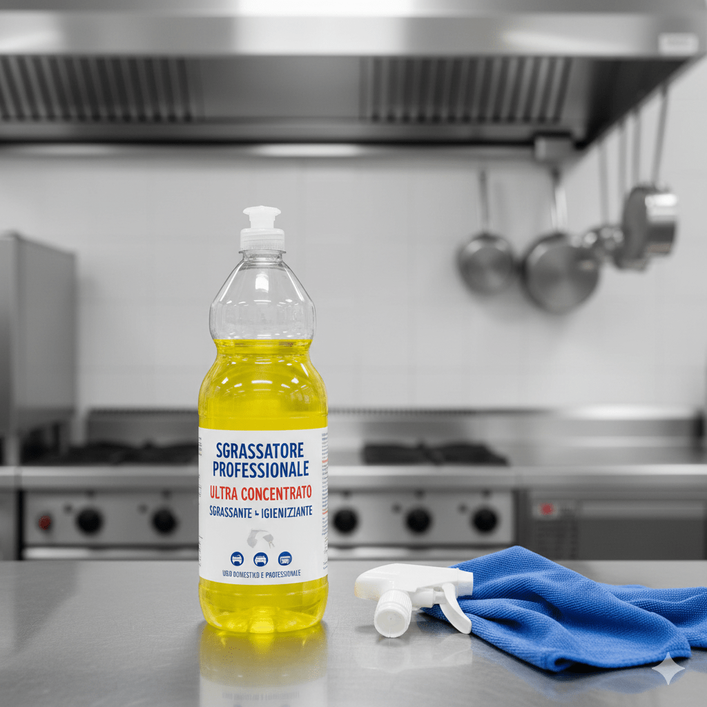 Sgrassatore Professionale 1 - 5L Ultra Concentrato HACCP Lemag srl - Lemag srl