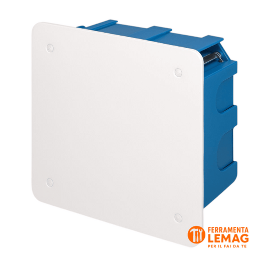 Scatola derivazione Elettrocanali 120x100x50 mm per cartongesso, isolante - Lemag srl