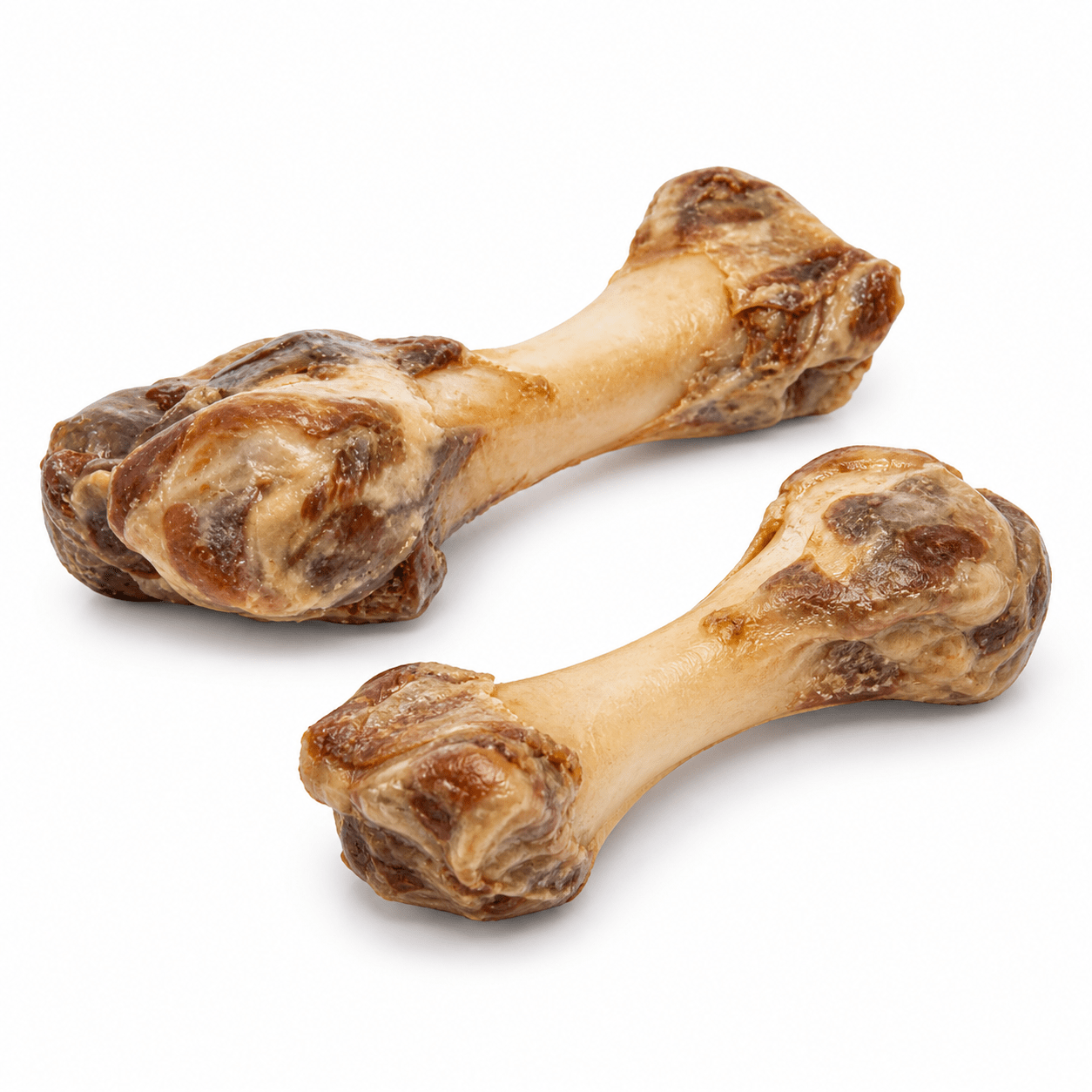 Snack per Cani Mezzo Osso di Prosciutto 210g 2 Pezzi Naturale Senza Glutine Ipoallergenico Igiene Dentale - Lemag srl