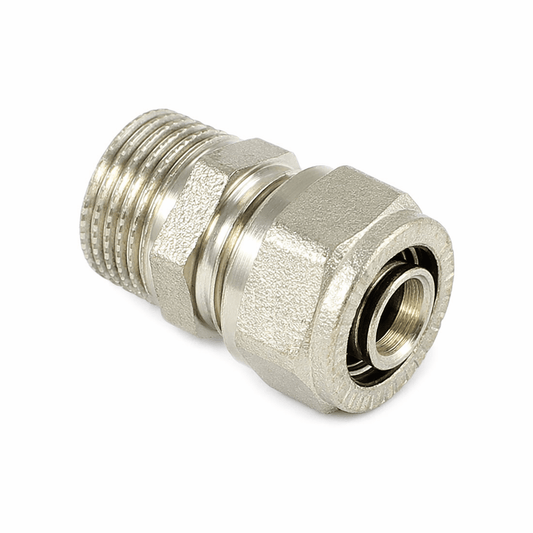 Raccordi a Compressione (a Stringere) per Tubo Multistrato Acqua – Ø16 Ø20 Ø26 Ø32 – Impianti Idraulici - Lemag srl