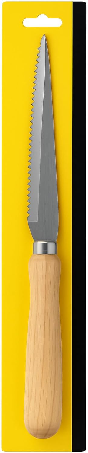 Seghetto a Mano con Lama da 16,5 cm – Manico Ergonomico Antiscivolo – Lama in Acciaio Temperato per Taglio Preciso di Legno, Plastica e Metallo – Strumento Professionale - Lemag srl