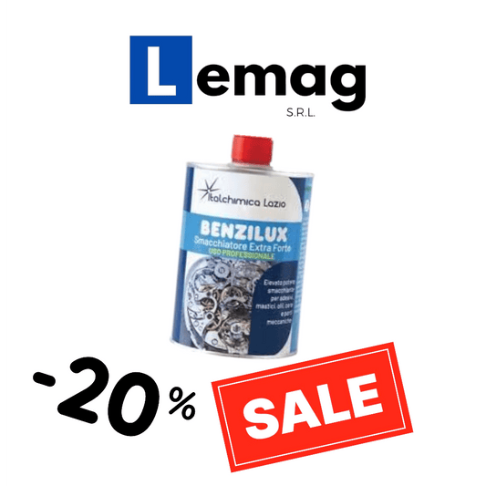 Smacchiatore Extra Forte Benzilux 500ml per Tessuti e Superfici Difficili - Lemag - Lemag srl