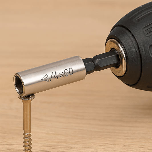 Portainserti Magnetico 1/4" da 60 mm – Attacco Rapido per Avvitatore e Trapano - Lemag srl