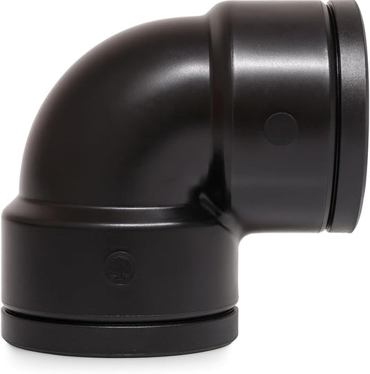 Gomito PP Femmina - Femmina 1"x1" PN10 – Curva 90° Confezione 5 Pz Raccordi – LEMAG SRL - Lemag srl