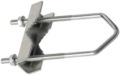 Cavallo Zincato per Antenne TV e Parabole – Supporto di Fissaggio per Palo Antenna – Struttura Resistente per Installazione Esterna - Lemag srl