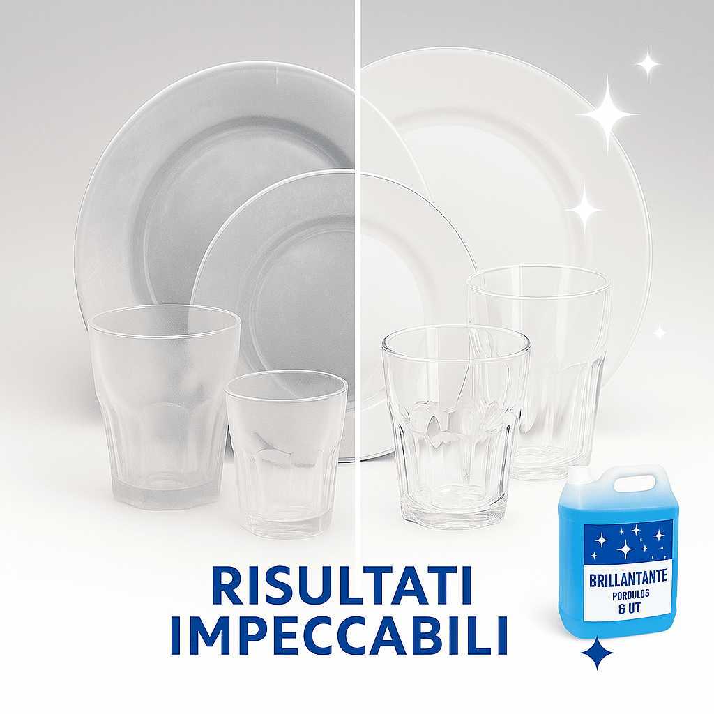 Brillantante Lavastoviglie 5L – Anticalcare, Sgrassante, Formula HACCP – Lemag srl - Lemag srl