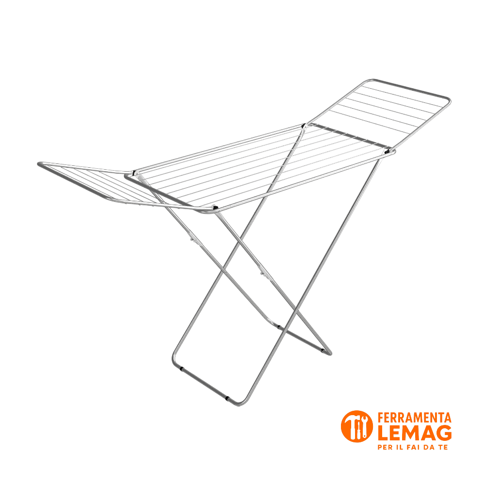 Stendibiancheria Gimi Vileda da Pavimento con Piedi Antiscivolo – Lemag srl - Lemag srl