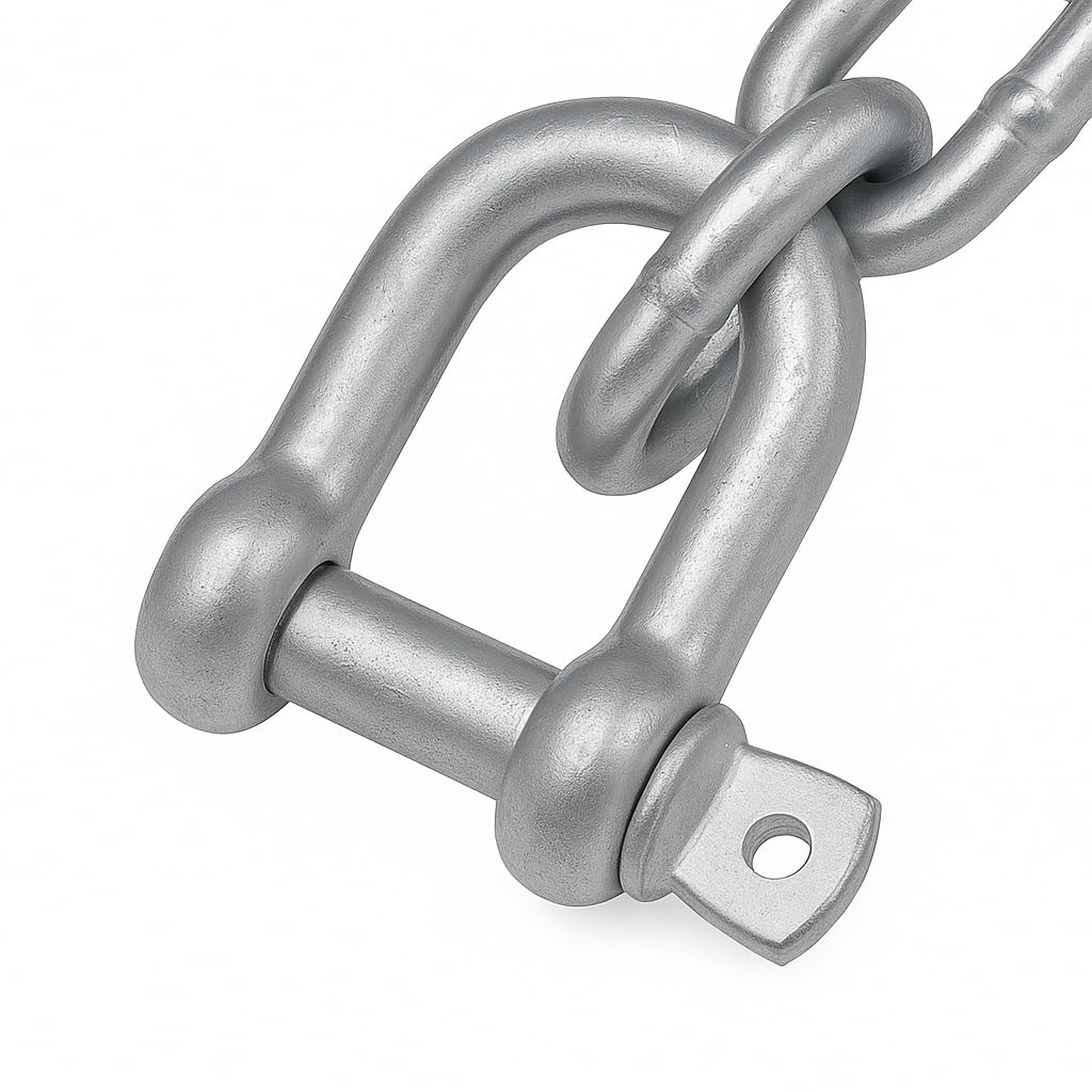 2x Grillo a D 10 mm – Acciaio Zincato Resistente per Sollevamento e Nautica – LEMAG SRL - Lemag srl
