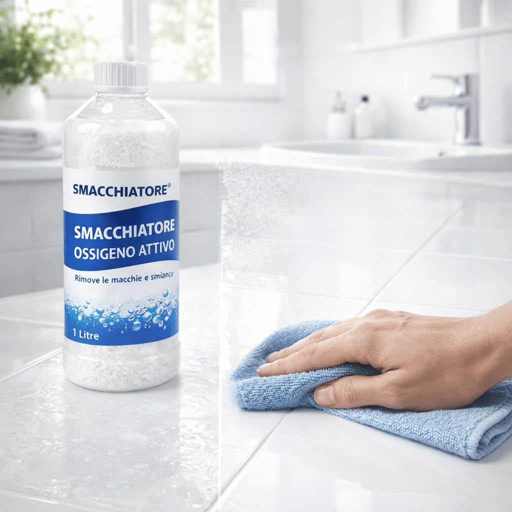 Smacchiatore all’Ossigeno Attivo 1 - 5 Litri Bucato e Superfici - Lemag srl
