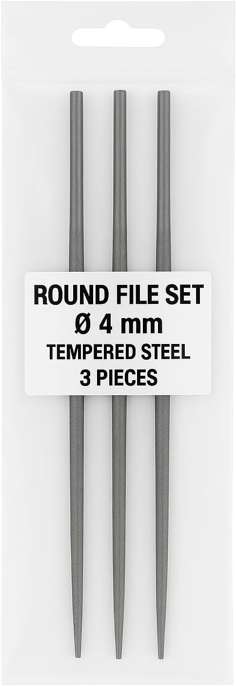 Lime Rotonde Catene Motosega Ø 4 mm – Set 3 Pz Affilatura Precisa – LEMAG SRL - Lemag srl