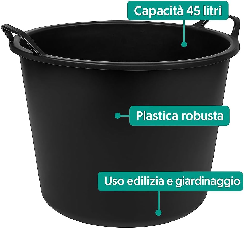 2 x Cassa Tonda per Macerie e Miscelazioni - Lemag srl
