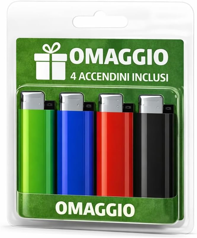 Accendifuoco 48 Cubi per Camino, Stufa e Barbecue + 4 Accendini - Lemag srl