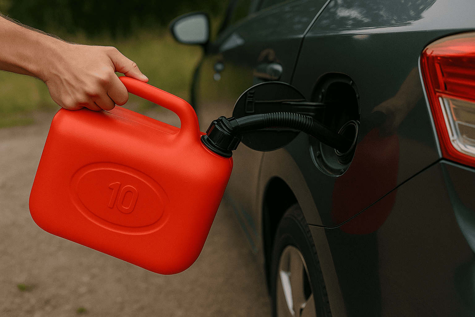 Tanica Rossa Carburante 5L 10L 20L Resistente Beccuccio Omologata - Lemag srl - Lemag srl