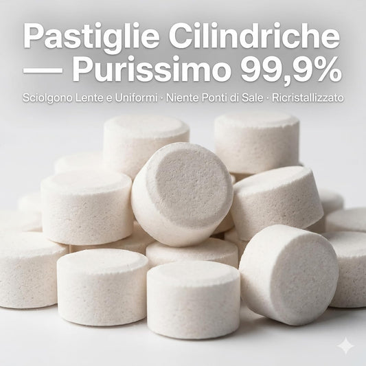 Sale a pastiglie per addolcitore acqua 5 kg ricristallizzato purissimo – dettaglio