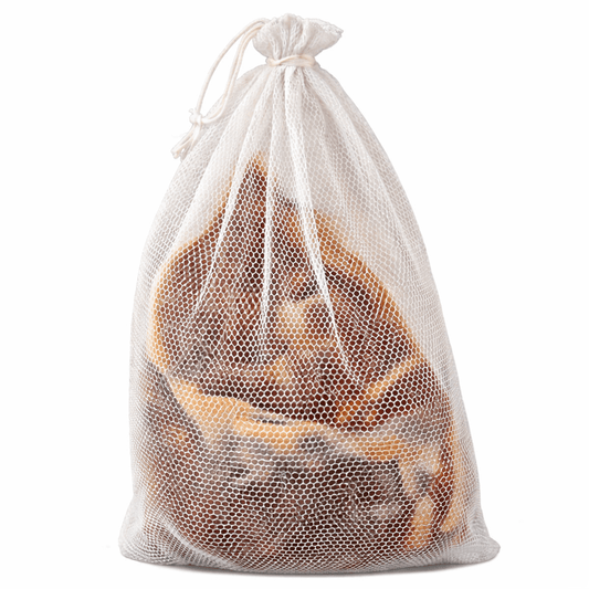Sacco per Prosciutto 53x86 cm in Poliestere Retinato – Traspirante per Stagionatura e Conservazione Salumi - Lemag srl