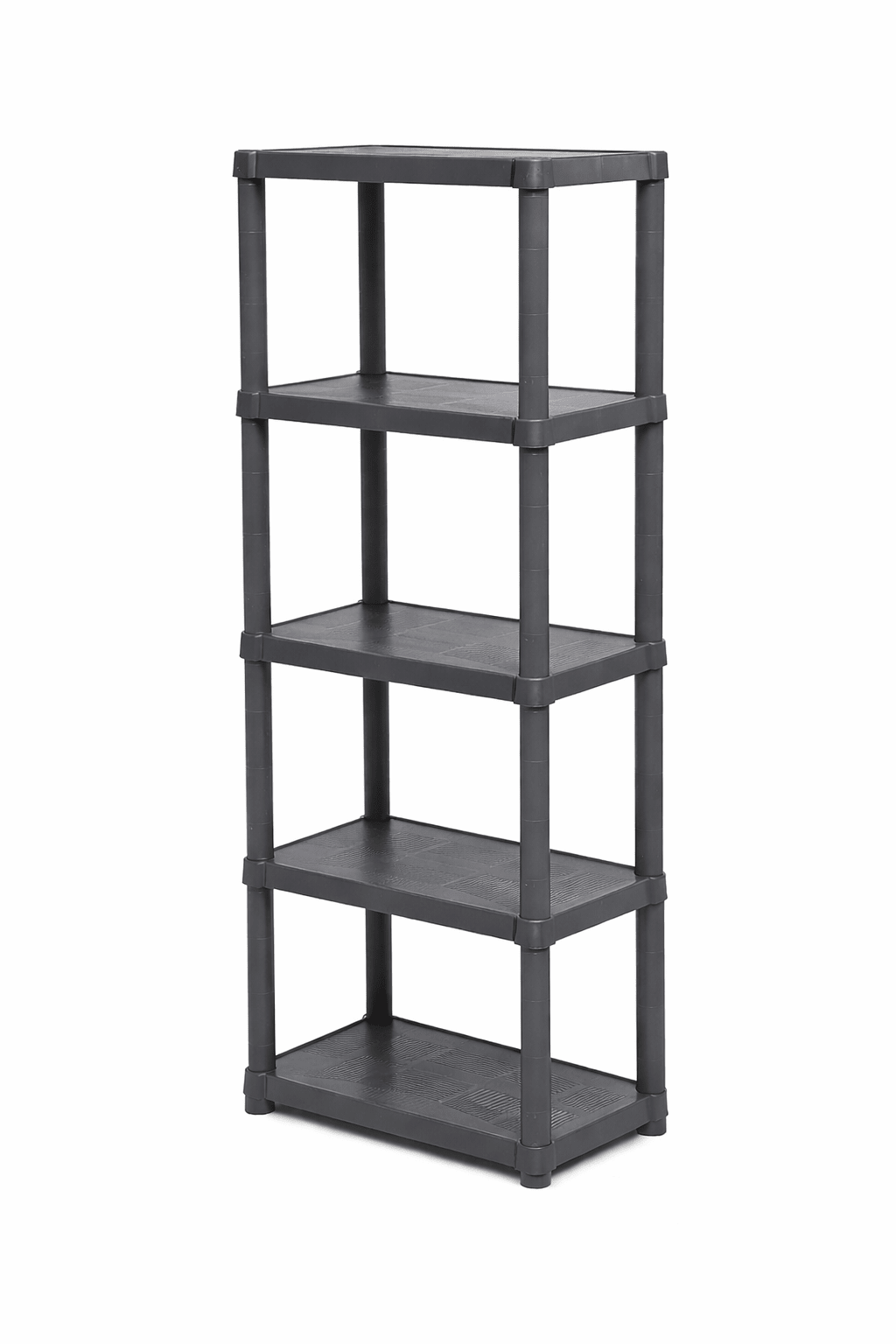 Scaffale in Resina 4 Ripiani 30x60x143 cm 100 Kg - Lemag srl