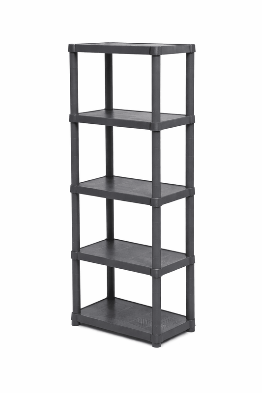 Scaffale in Resina 4 Ripiani 30x60x143 cm 100 Kg - Lemag srl