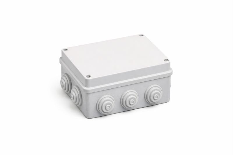 Cassetta di Derivazione IP65 300x220x125 mm – PC/ABS con Viti Inox – Scatola Elettrica Stagna per Interno ed Esterno - Lemag srl