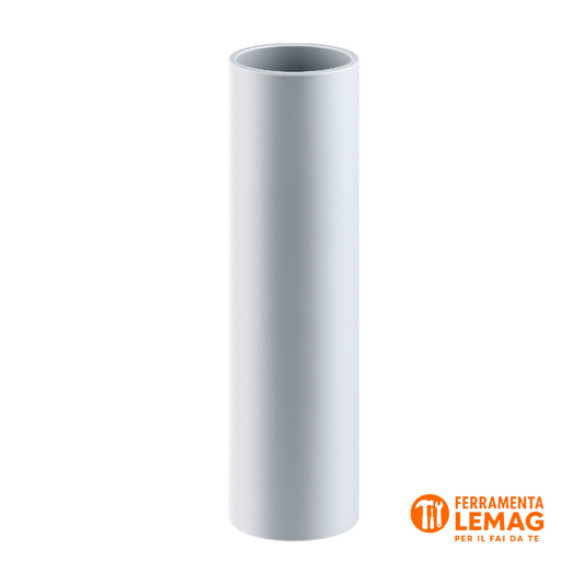 Manicotto tubo - tubo per tubi rigidi Ø20 mm, raccordo lineare in PVC resistente - Lemag srl