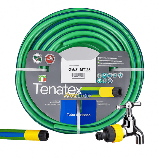 Tubo Irrigazione 15 mm x 25 m (5/8") – Rinforzato 3 Strati, Resistente – Lemag srl - Lemag srl