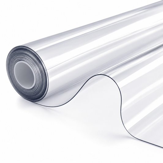 Tovagliato PVC Trasparente Cristal 0,20 mm 140 cm Antimacchia al Metro - Lemag srl