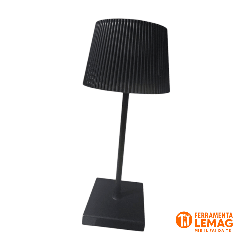 Lampada LED Ricaricabile da Tavolo Touch Bianca Fredda per Scrivania o Comodino - Lemag srl