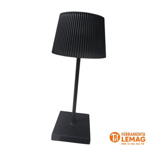 Lampada LED Ricaricabile da Tavolo Touch Bianca Fredda per Scrivania o Comodino - Lemag srl