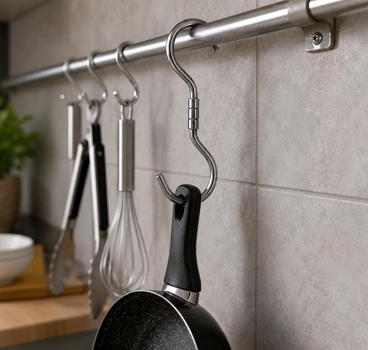 Gancio Girevole 260x10 mm Acciaio Resistente - Lemag srl