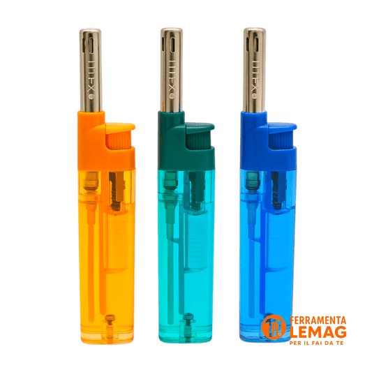 Accendigas utility lighter piccolo – set 3 pezzi, compatto per cucina e candele - Lemag srl