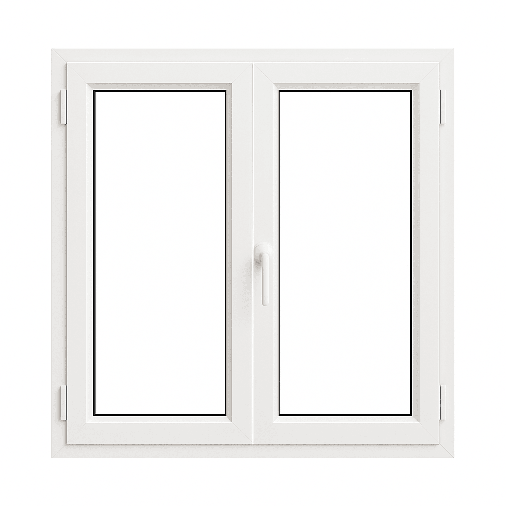 Finestra alluminio taglio termico H120xL130 isolamento energetico - Lemag srl - Lemag srl