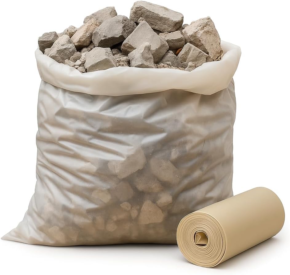 10 Sacchi per Macerie 40x70 cm Resistenti per Edilizia Calcinacci - Lemag srl