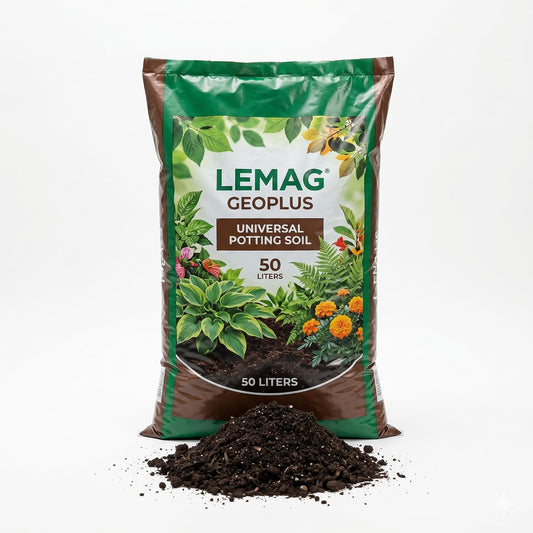 Terriccio universale Geoplus 50 litri per orto, giardino e vasi