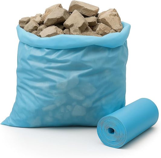 5X Sacchi Macerie 50x80 cm 120 L – Resistenti Rinforzati per Rifiuti Edili – LEMAG SRL - Lemag srl